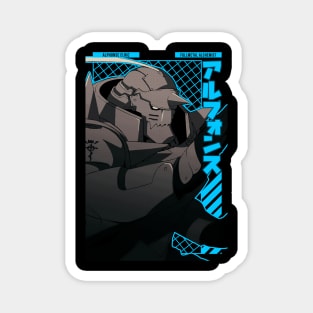 Alphonse Elric = FULLMETAL ALCHEMIST = Anime Star Edition -Ligt Blue- Magnet