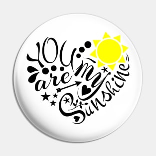 Sunshine Lettering Pin