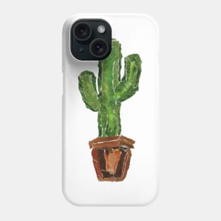 Saguaro Cactus Collage Phone Case