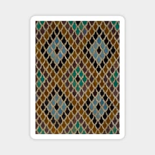 Morocco Islamic tile pattern 2 Magnet