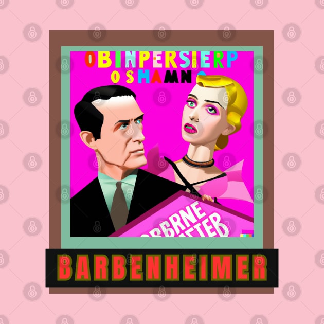 BARBENHEIMER. IMAGINED FILM POSTER. EUROPEAN RELEASE by SwagOMart