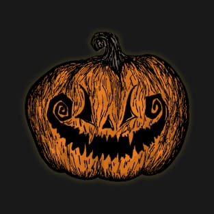 Gothic Jack-o-Lantern (Color Version) T-Shirt