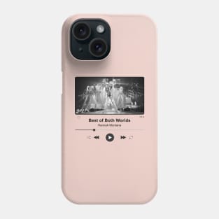 Best Of Both Worlds - Music Player Illustrations Phone Case