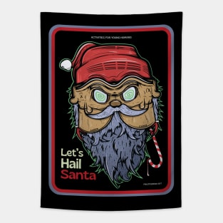 Let's Hail Santa Tapestry