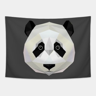 Polygonal Panda Bear Tapestry