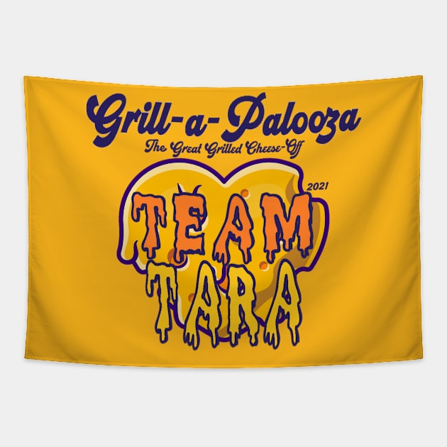 Team Tara - Grill-a-Palooza 2021 Tapestry by Living Room Comedy