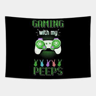 gaming with my peeps Tapestry