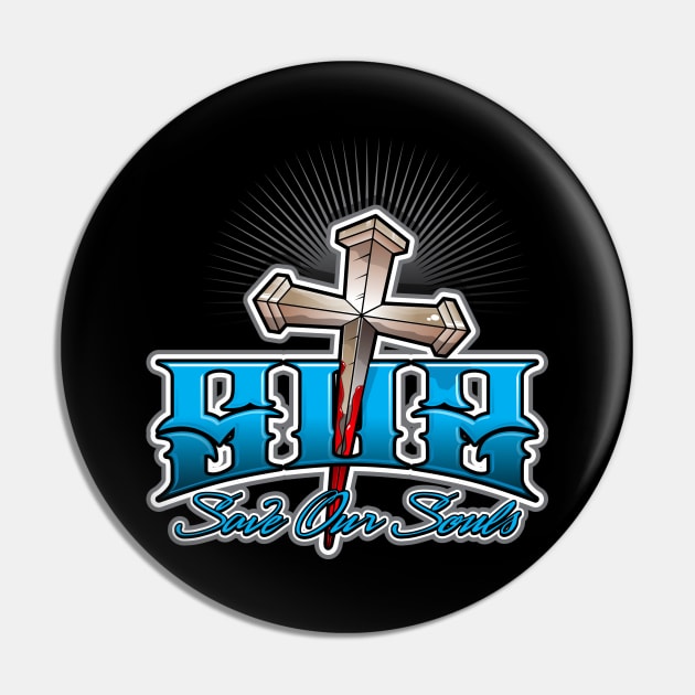 Save Oue Souls Pin by razrgrfx