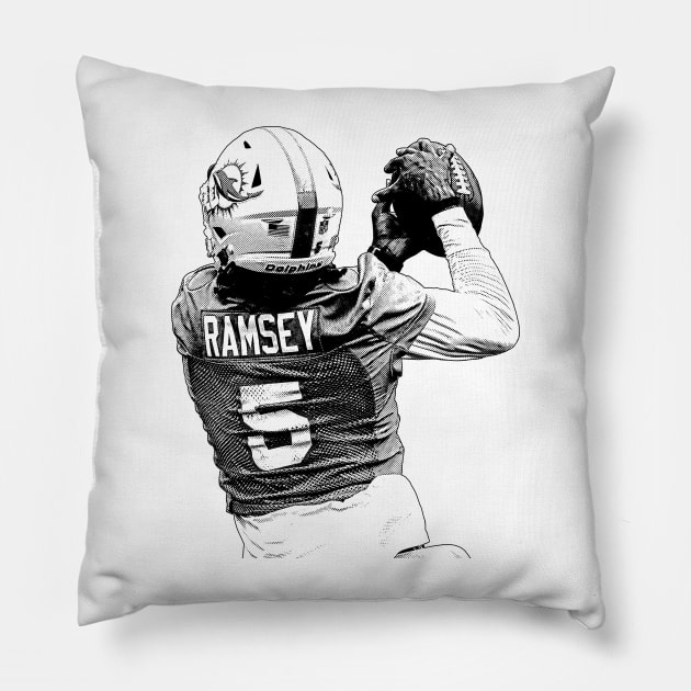 Jalen Ramsey Pillow by Puaststrol