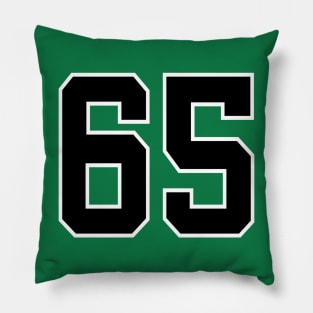 Number 65 Pillow