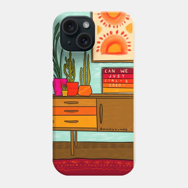 Ctrl + Z Phone Case by Doodle by Meg