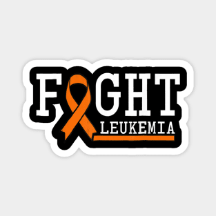 Leukemia Cancer Awareness Shirt Gift Kid Men Women Magnet