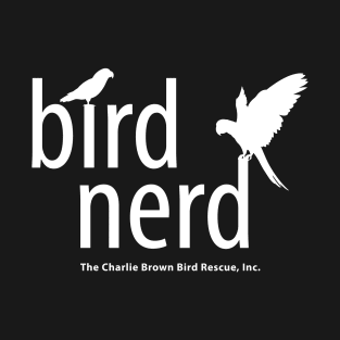 CB bird nerd - white type T-Shirt