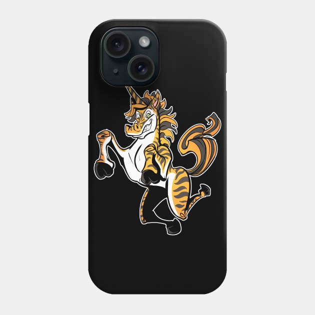 Tiger Unicorn Tigercorn Phone Case by Dustinart