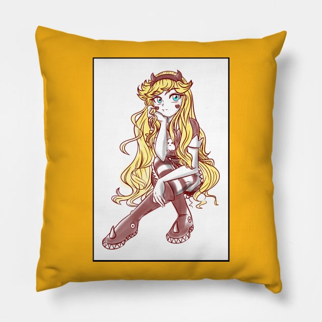 STAR TAKE MY HEART AND LOCK IT AWAY Butterfly Pillow by Trainerbang