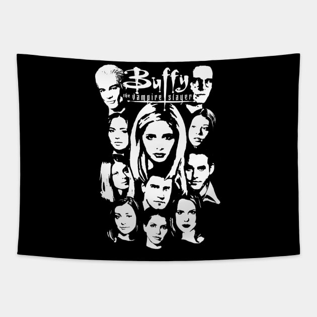 Buffy The Vampire Slayer Tapestry by fsketchr