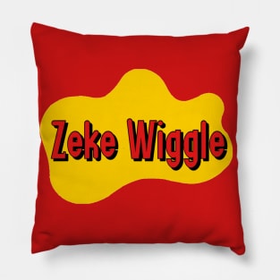 Zeke Wiggle Logo Pillow