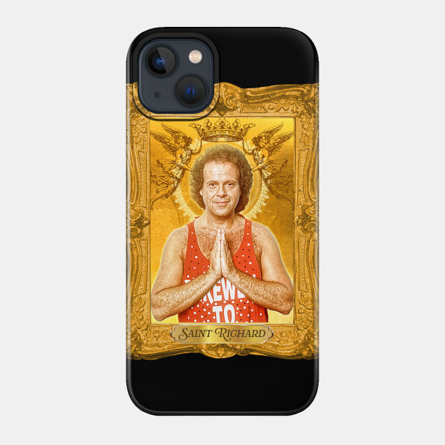 Saint Richard Simmons ))(( Retro Fitness Icon Design - Richard Simmons - Phone Case