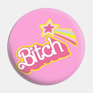 Barbie Bitch Star Pin