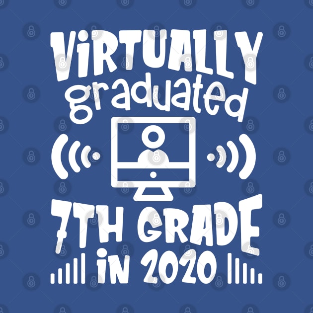 Virtually Graduated 7th Grade in 2020 Quarantine 2020 Graduation by TheBlackCatprints