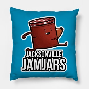 Jacksonville Jamjars Pillow