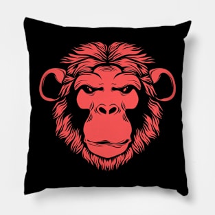 Monkey Face Pillow