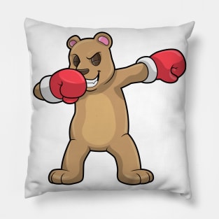 Bear as Boxer at Boxing & Hip Hop Dance Dab Pillow