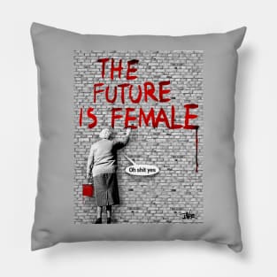 Future woman Pillow
