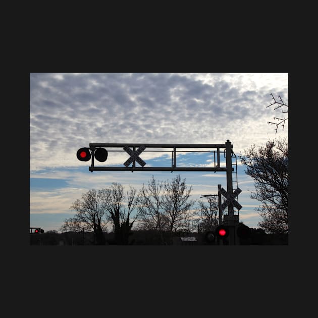 Clouds At RR Crossing by Cynthia48