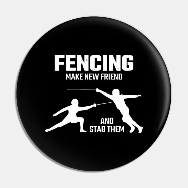 fencing Pin by Mandala Project