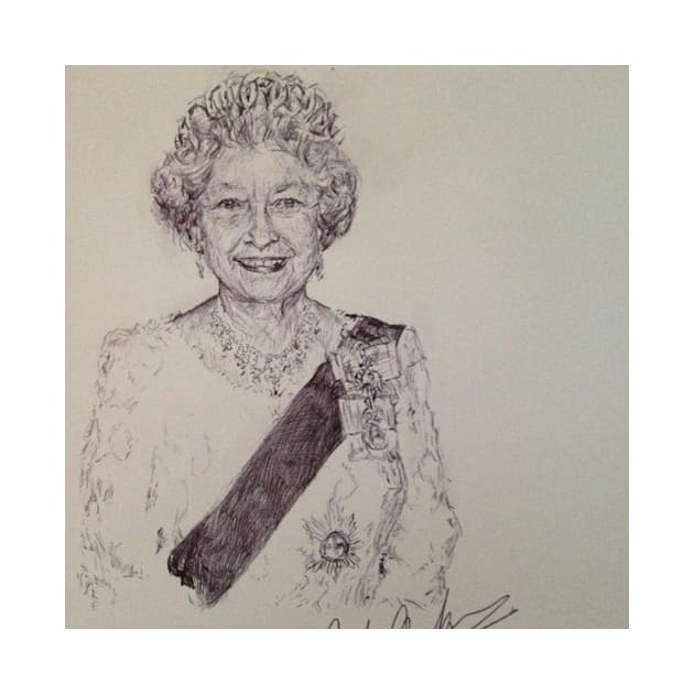 QUEEN ELIZABETH II by cindybrady1986