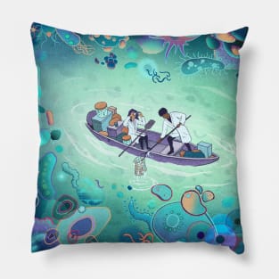 Microbs Jungle Exploration Pillow