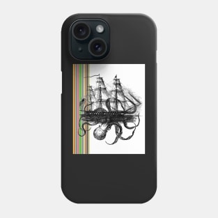 OctoShip with Stripes Phone Case