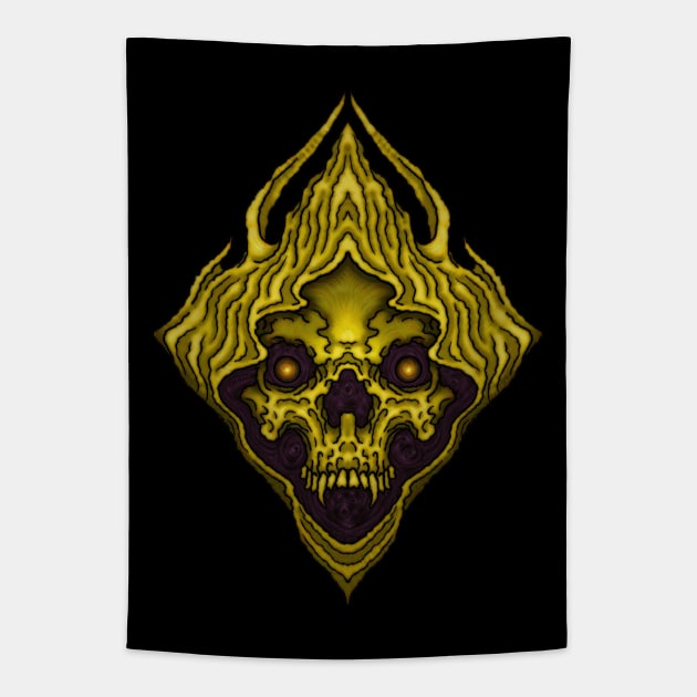 Hastur Diamonds - Azhmodai 2020 Tapestry by azhmodai