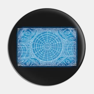 Galleria Blueprint Pin