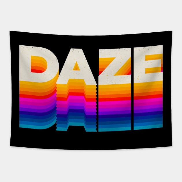 4 Letter Words - Daze Tapestry by DanielLiamGill