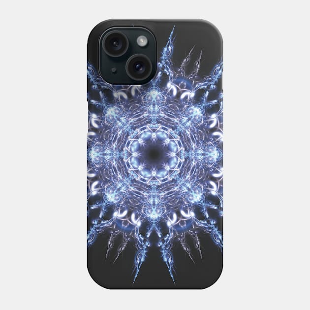 Fractal Mandala Phone Case by Manafold