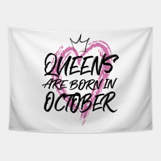 Queens are born in October Tapestry