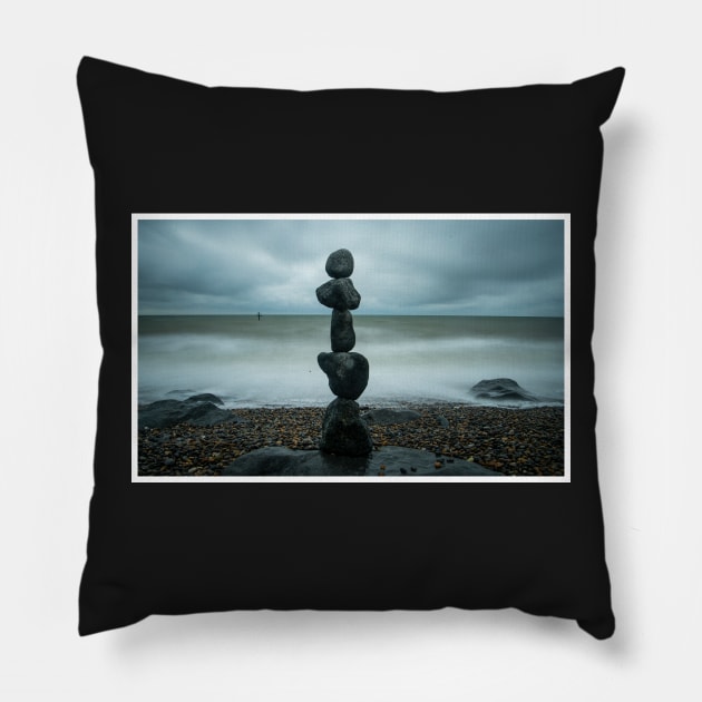 Stones Pillow by Robert john