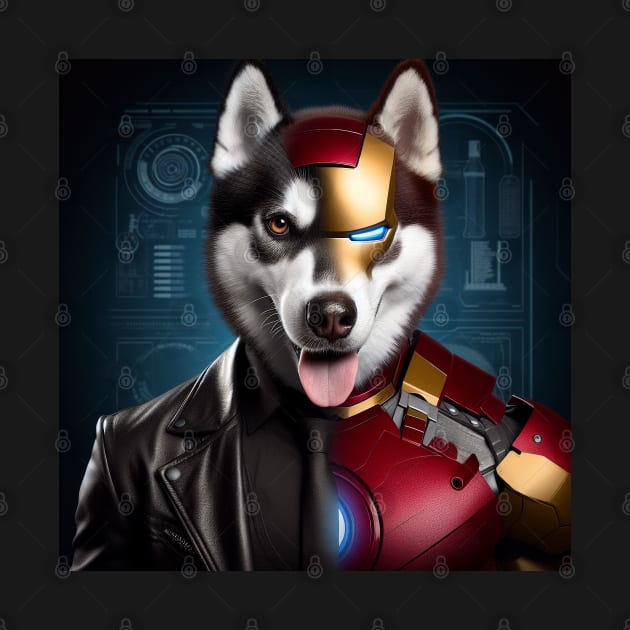 Iron Huskie by The Artful Barker