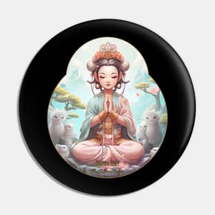 Quan Yin, Goddess of Mercy Pin