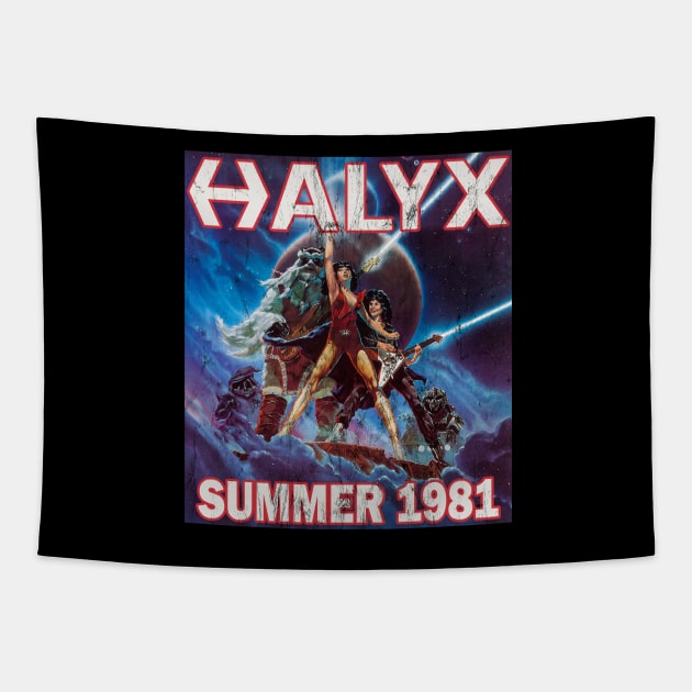 HALYX SUMMER 1981 Vintage Tapestry by FandomTrading