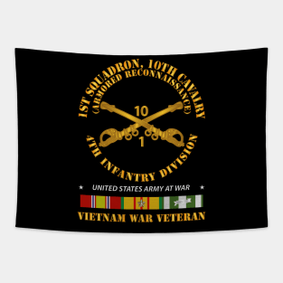 1st Sqdrn 10th Cav Regt - Armored Recon w Cav Br - VN SVC Tapestry