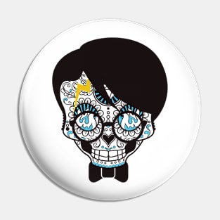 Calavera Skull I Pin