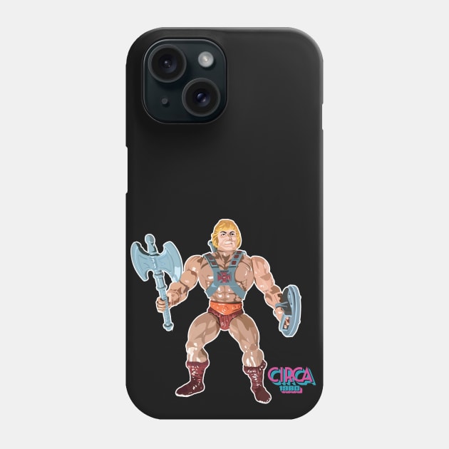 He-Man Phone Case by miggs