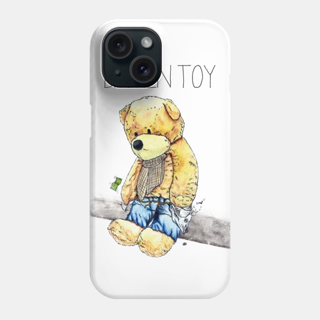 Broken Toy Phone Case by Producer