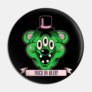 Pumpkin beer creepy Pin