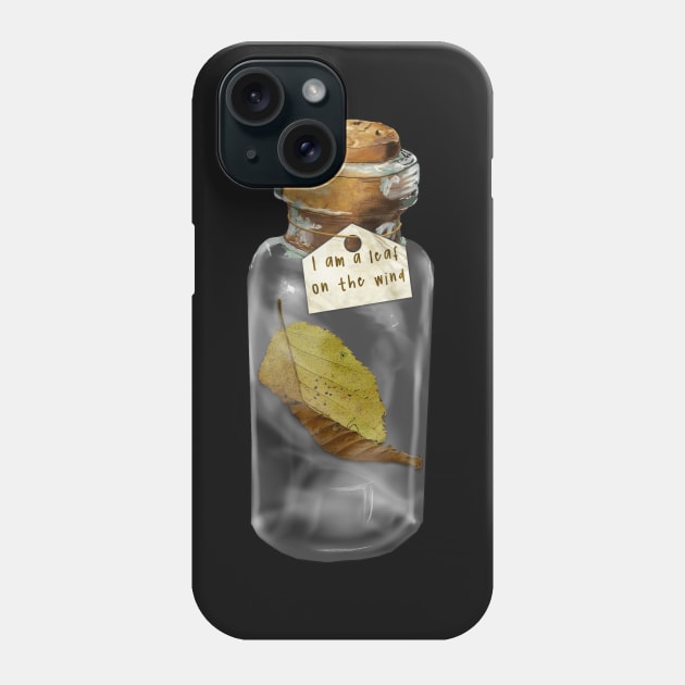 I am a leaf on the wind! Phone Case by drawnexplore