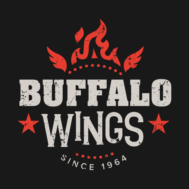 Buffalo Wings Since 1964 by SilverfireDesign