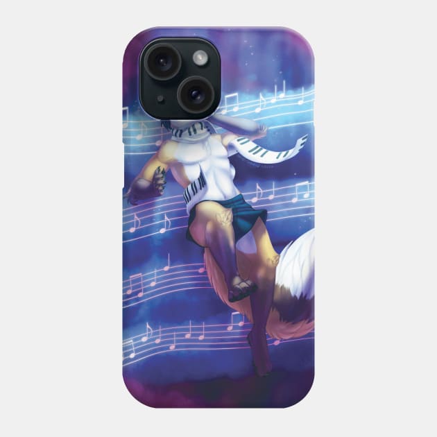 Musical Space Phone Case by Temrin